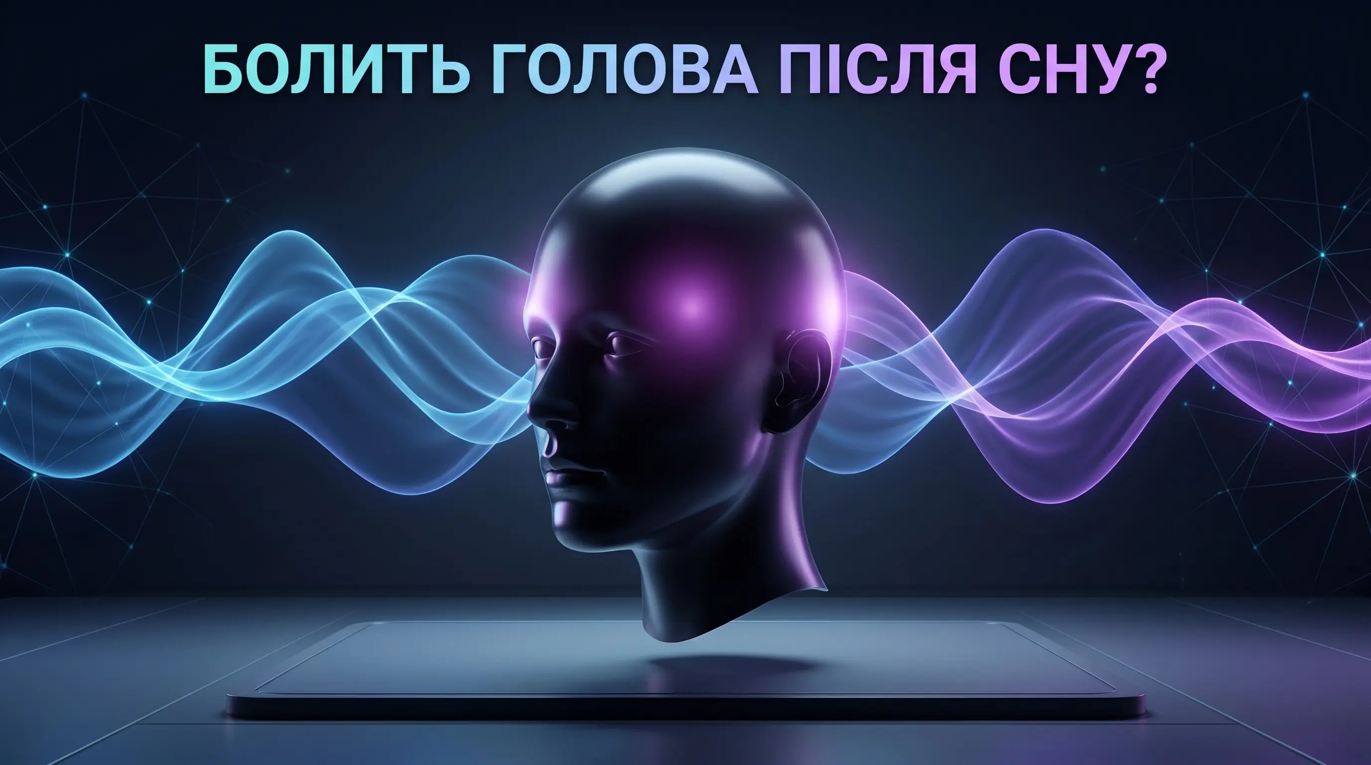 Болить голова після сну: 5 реальних причин і як їх усунути