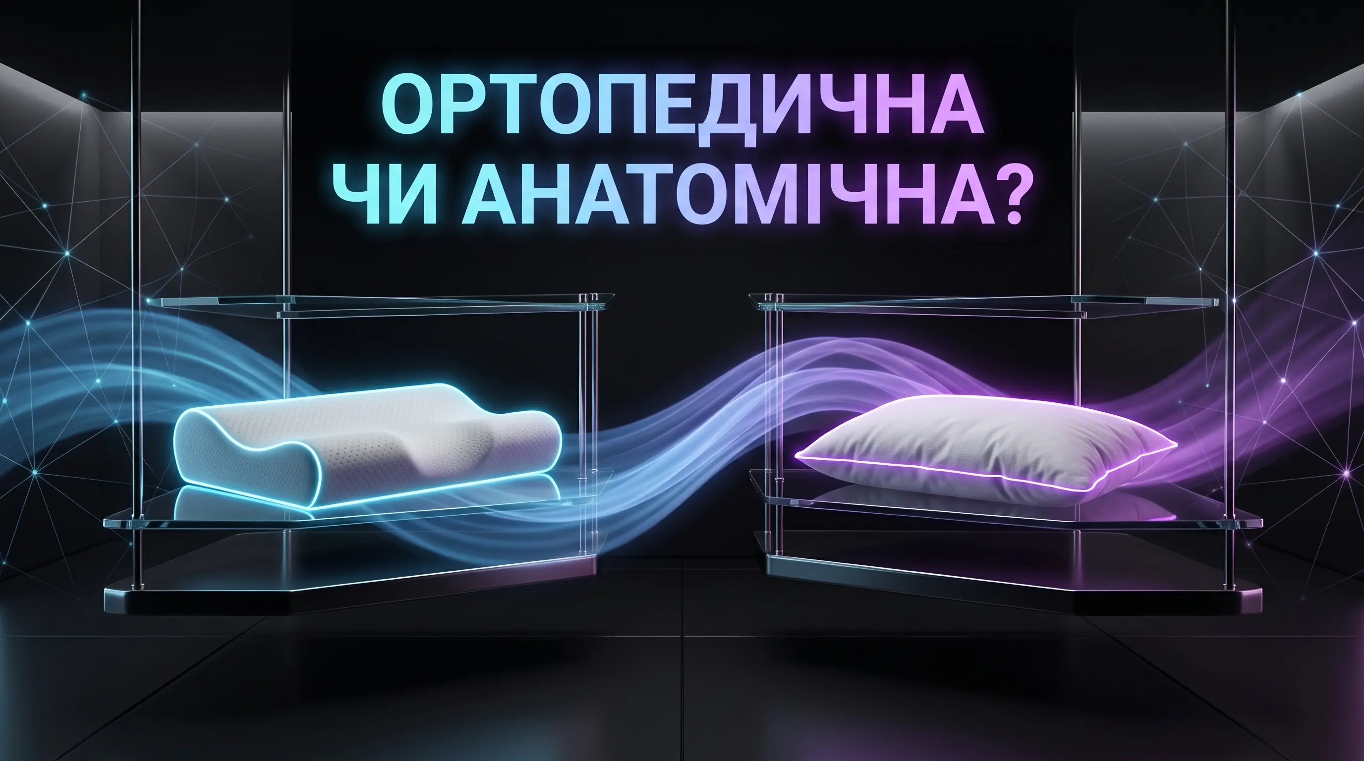 Ортопедична чи анатомічна подушка: у чому різниця і що вибрати