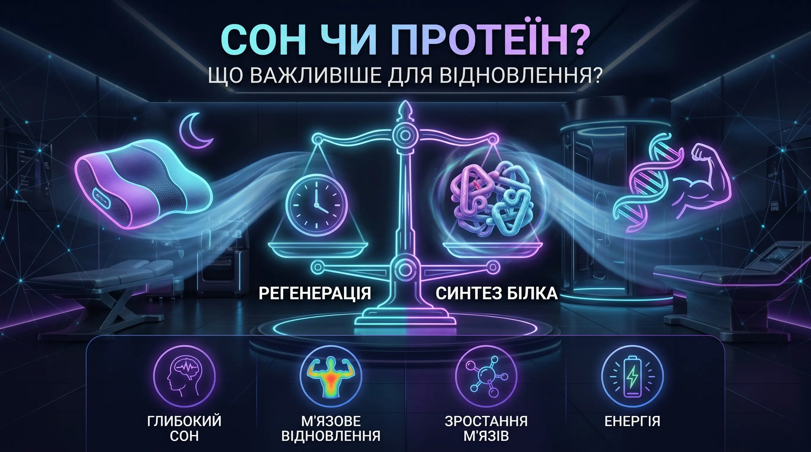 Подушка для спортсмена: чому сон важливіший за протеїн у відновленні