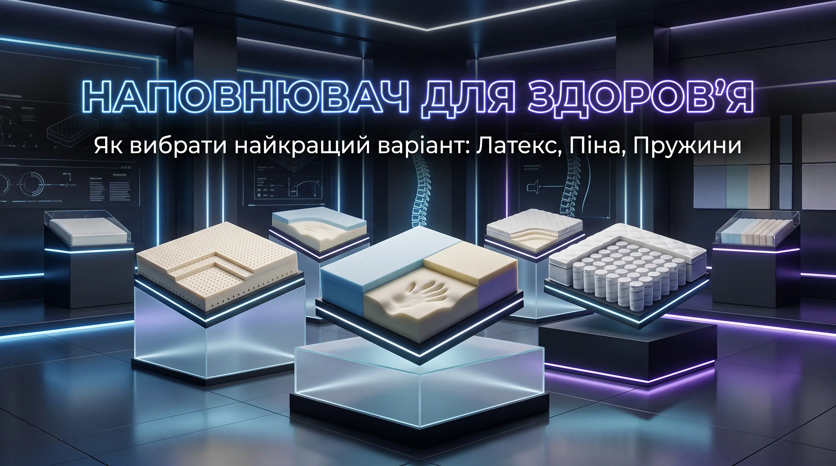 Як вибрати наповнювач матраца для здоров'я: практичний гід