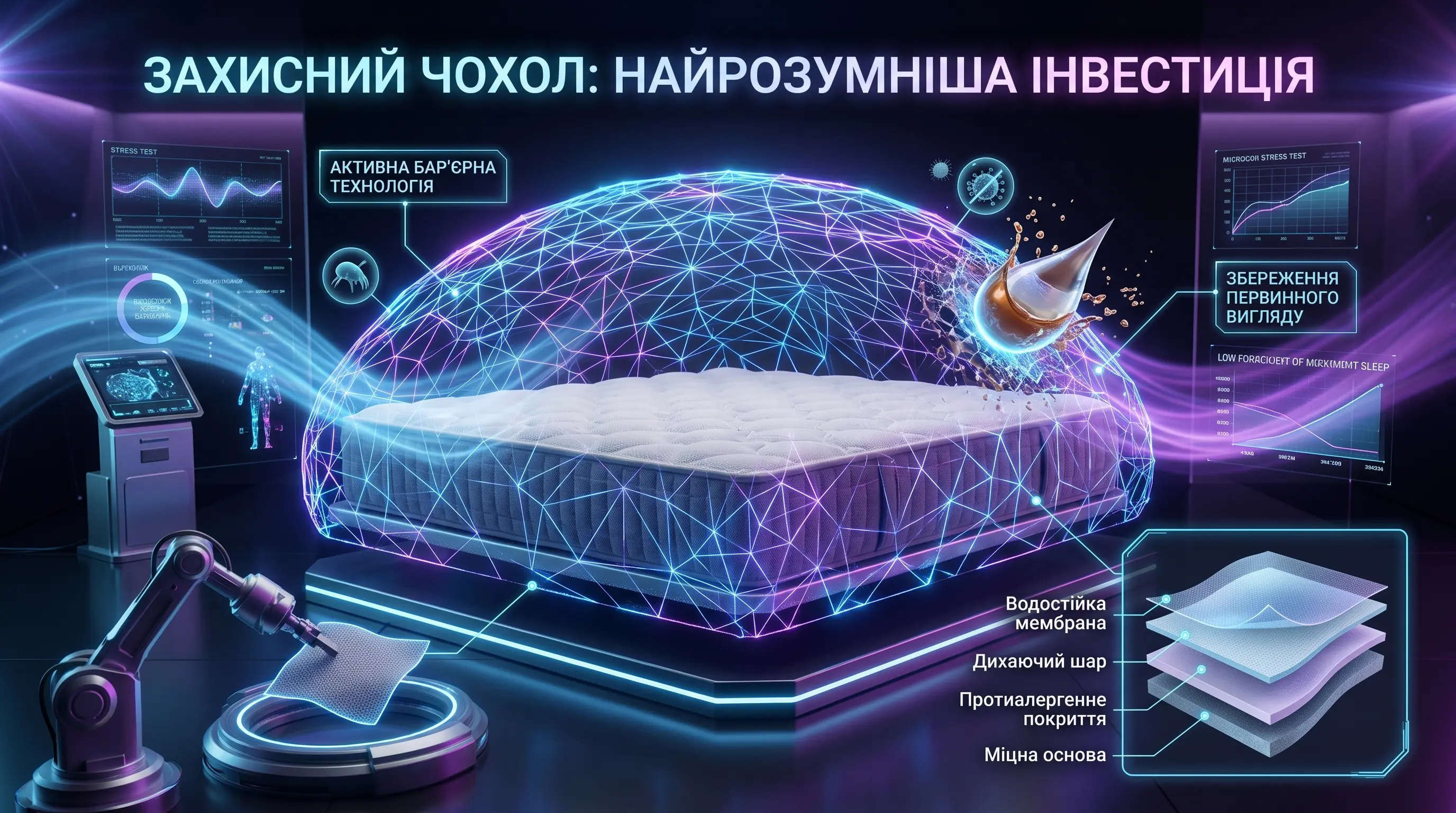 Захисний чохол на матрац: чому це найрозумніша інвестиція після самого матраця