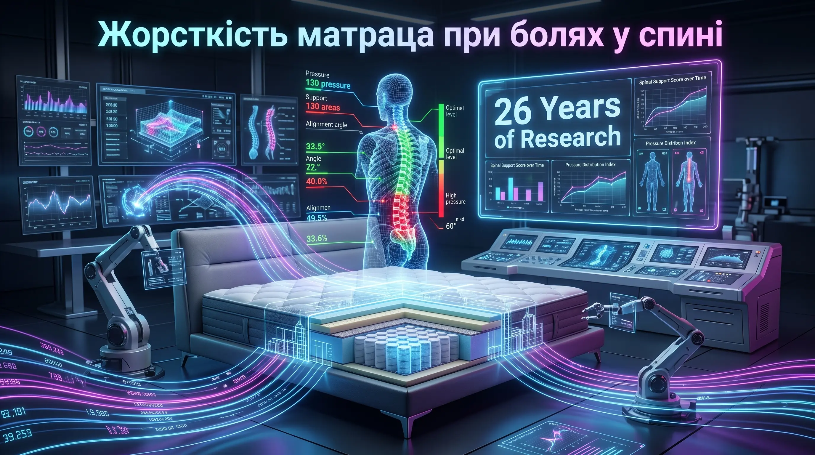 Яка жорсткість матраця потрібна при болях у спині: відповідь 26 років досліджень