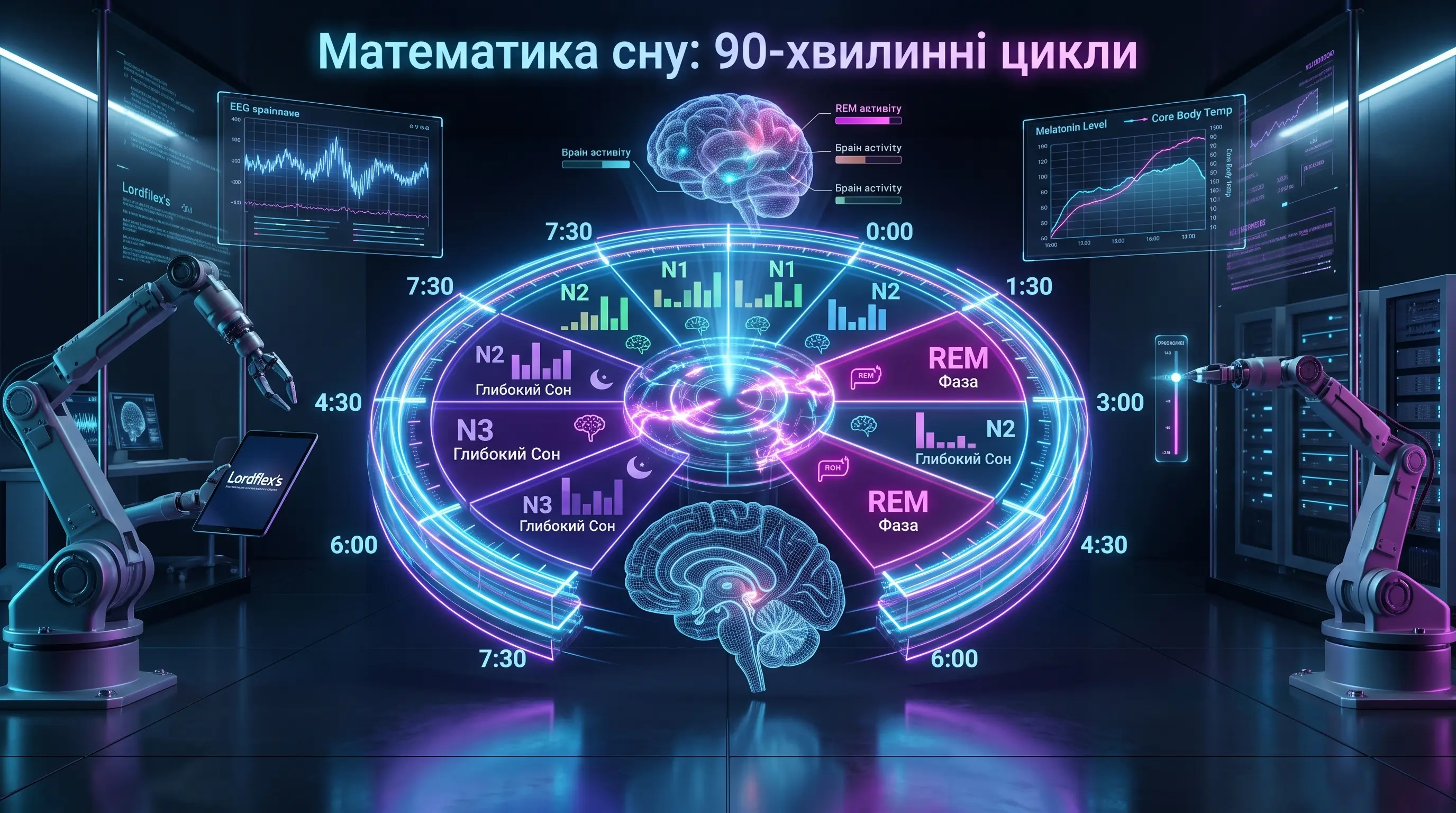 Коли лягати спати щоб прокинутись бадьорим: математика 90-хвилинних циклів і таблиця для будь-якого часу підйому