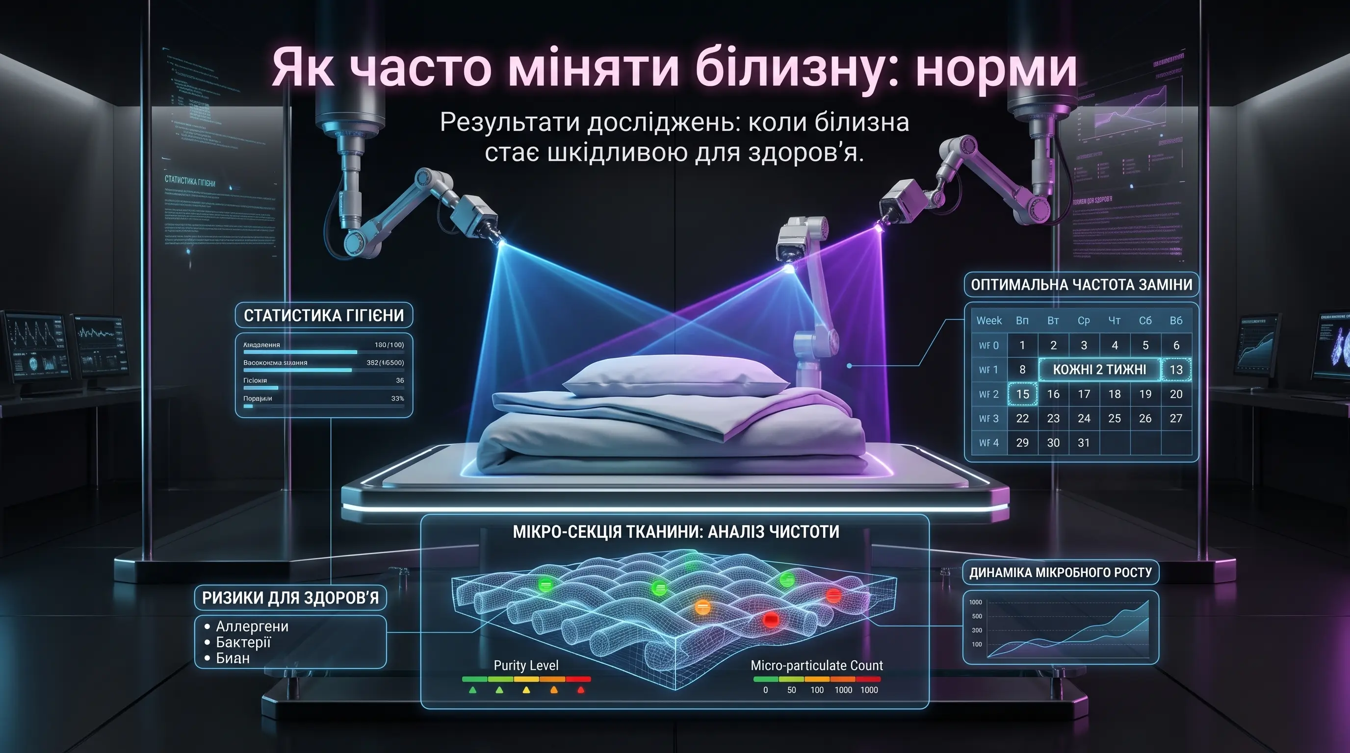 Як часто міняти постільну білизну: наукові рекомендації і чому більшість людей роблять це недостатньо