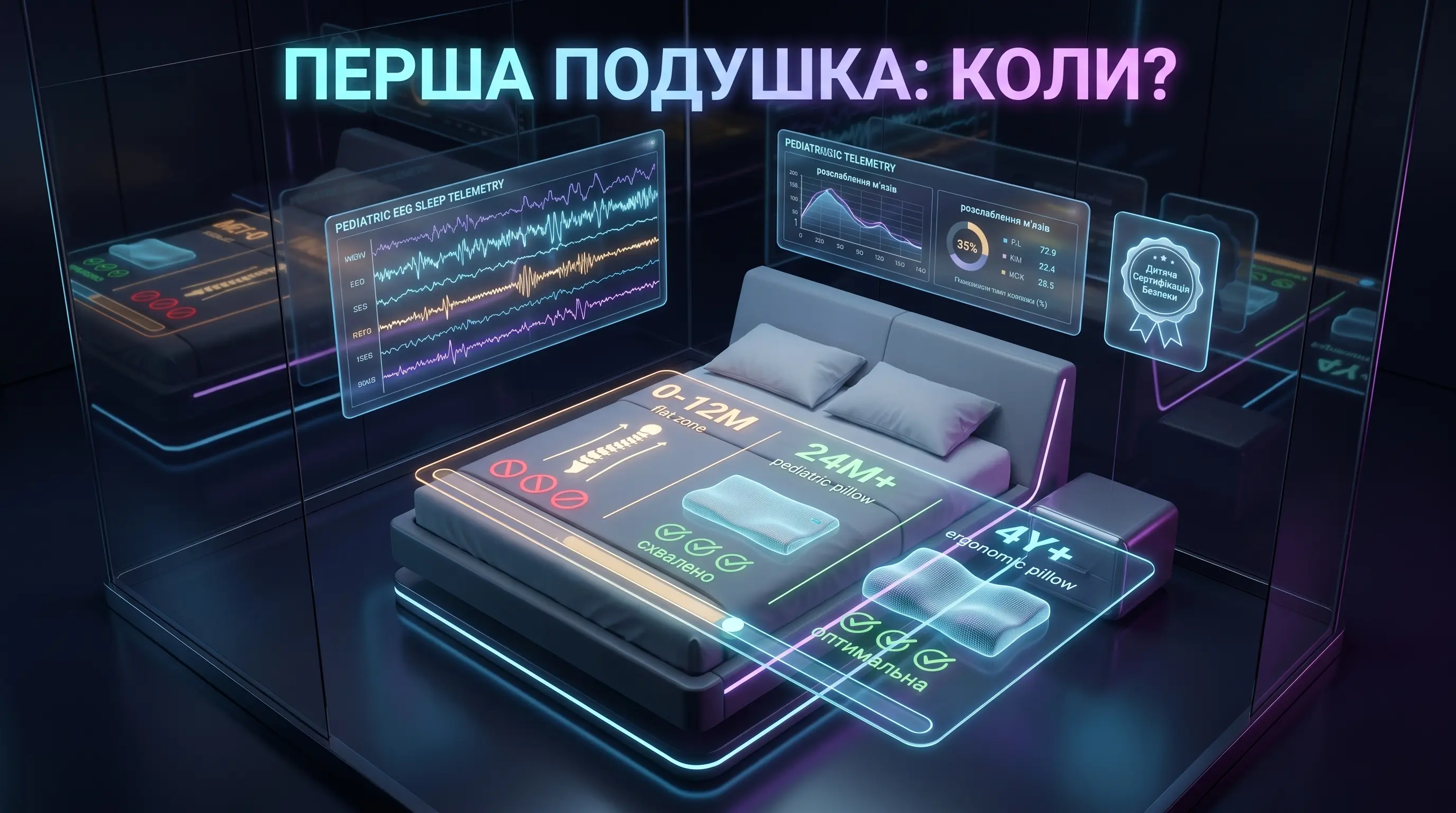 Коли дитині можна подушку — рекомендації педіатрів за кожним віком