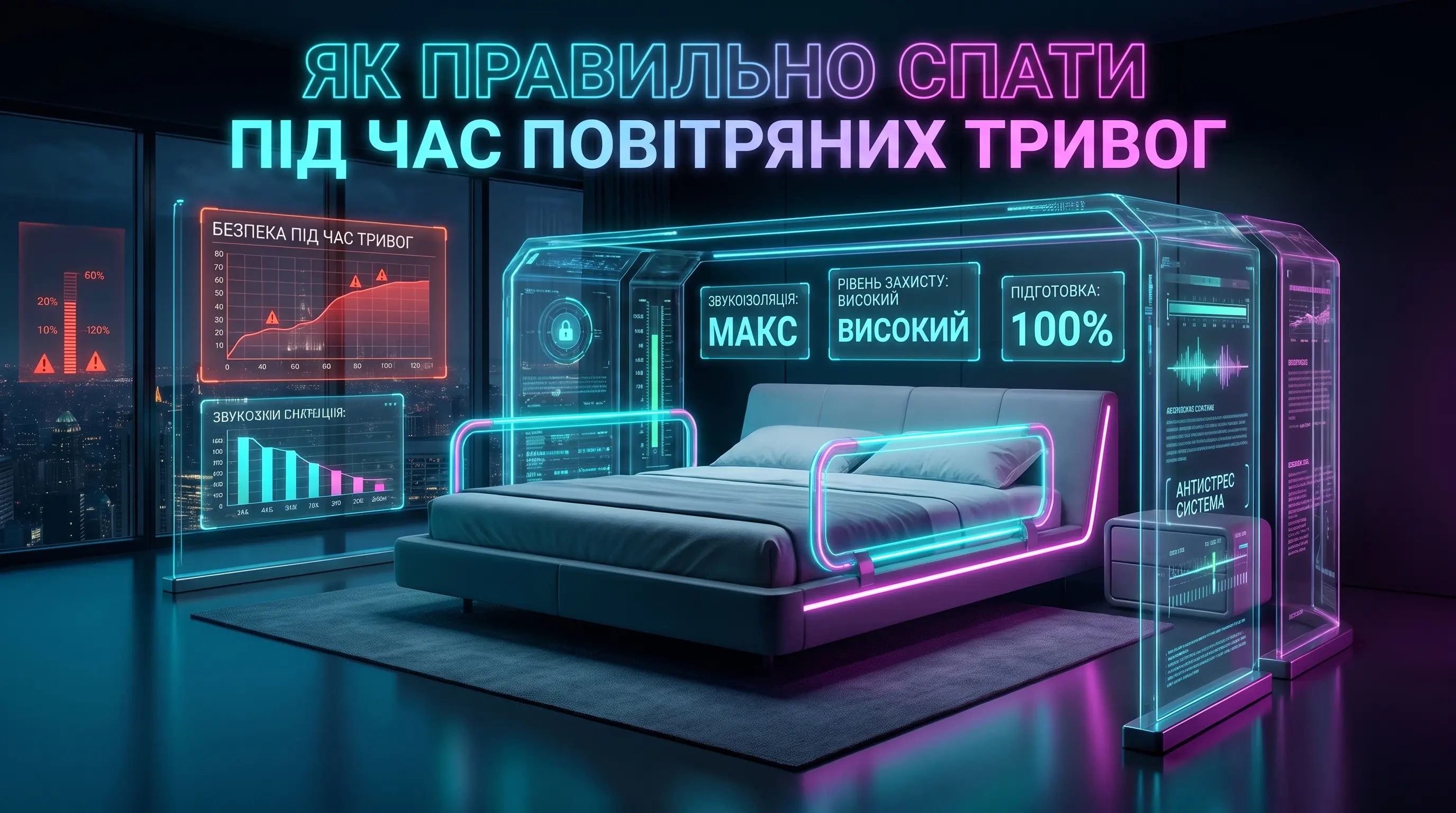 Як нормально спати під час повітряних тривог — що реально допомагає і що ні