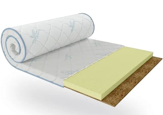 Топер EMM Flex 2 в 1 Kokos / Флекс 2в1 Кокос (жаккард) — ефект «2 в 1» та кокосова койра